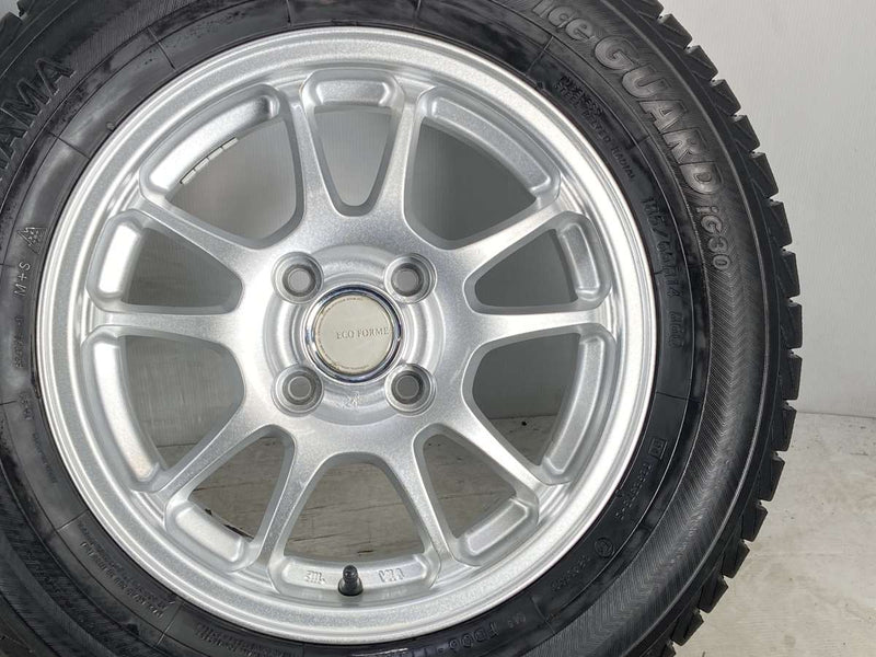 ヨコハマ アイスガード iG30 185/65R14  /　 ECO FROME 5.5J+42 100-4穴 4本