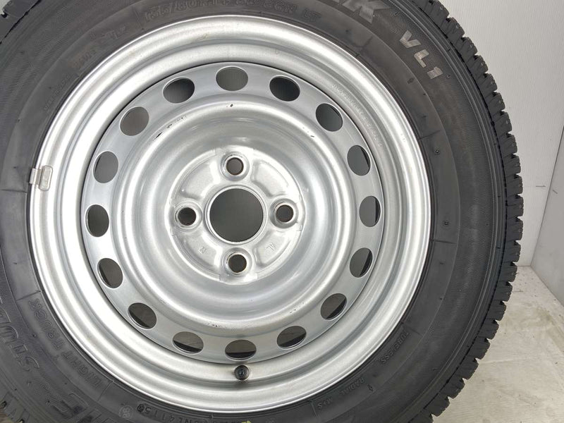 ブリヂストン ブリザック VL1 155/80R14 88/86N LT /　  5.0J+ 100-4穴 4本