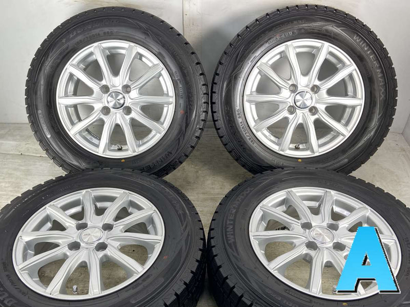 ダンロップ ウィンターマックス WM01 185/70R14  /WEDS ジョーカー 5.5J+38 100-4穴 4本