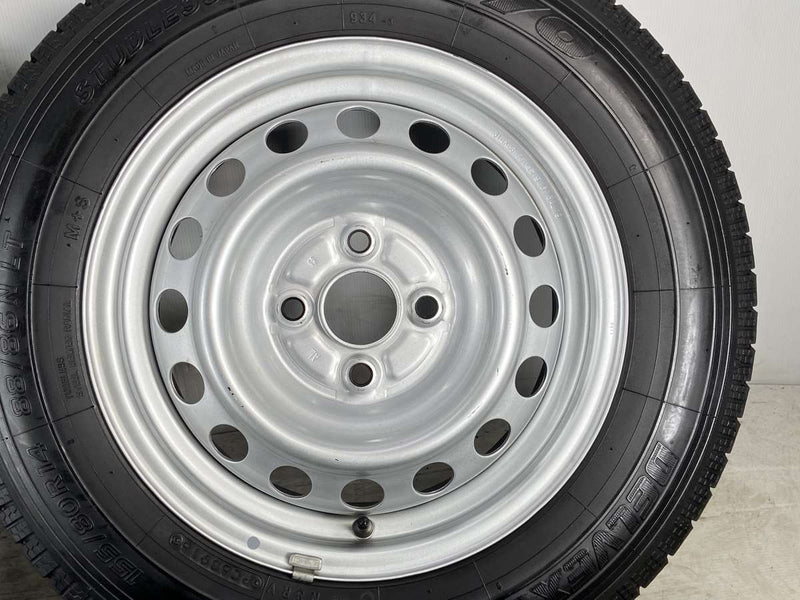 トーヨータイヤ デルベックス M934 155/80R14 88/86N LT /トヨタ純正  5.0J+ 100-4穴 4本