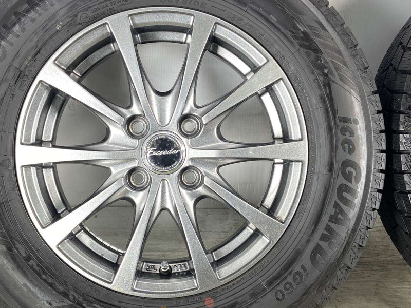 ヨコハマ アイスガード iG60 185/70R14  /　 エクシーダー 5.5J+45 100-4穴 4本