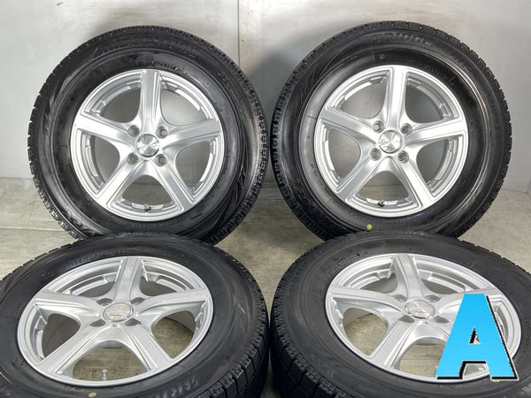 ブリヂストン ブリザックVRX 185/70R14  /　 ユーロスピード 5.5J+48 100-4穴 4本