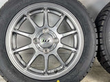 グッドイヤー アイスナビ 6 155/65R14  /　 LCZ 4.5J+45 100-4穴 4本