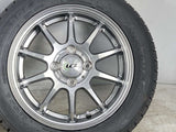 グッドイヤー アイスナビ 6 155/65R14  /　 LCZ 4.5J+45 100-4穴 4本