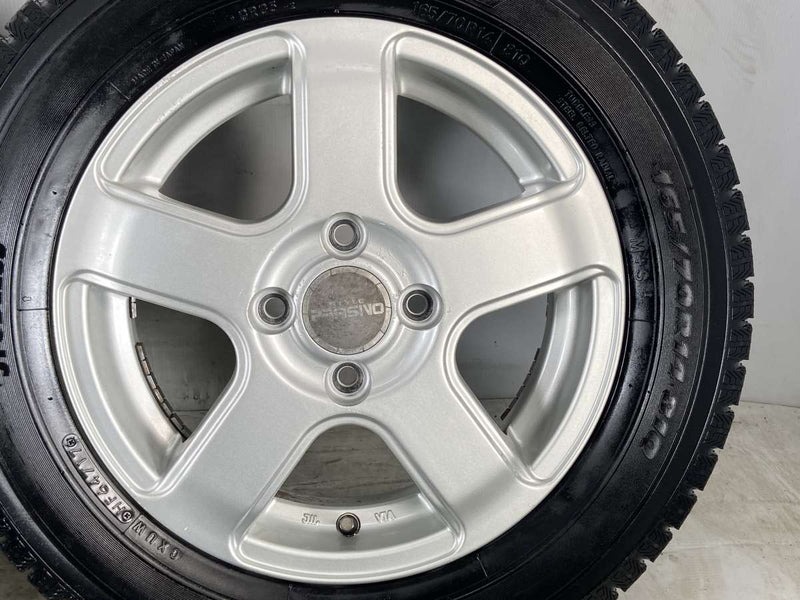 トーヨータイヤ ガリット G5 165/70R14  /　 PRASINO 4.5J+45 100-4穴 4本