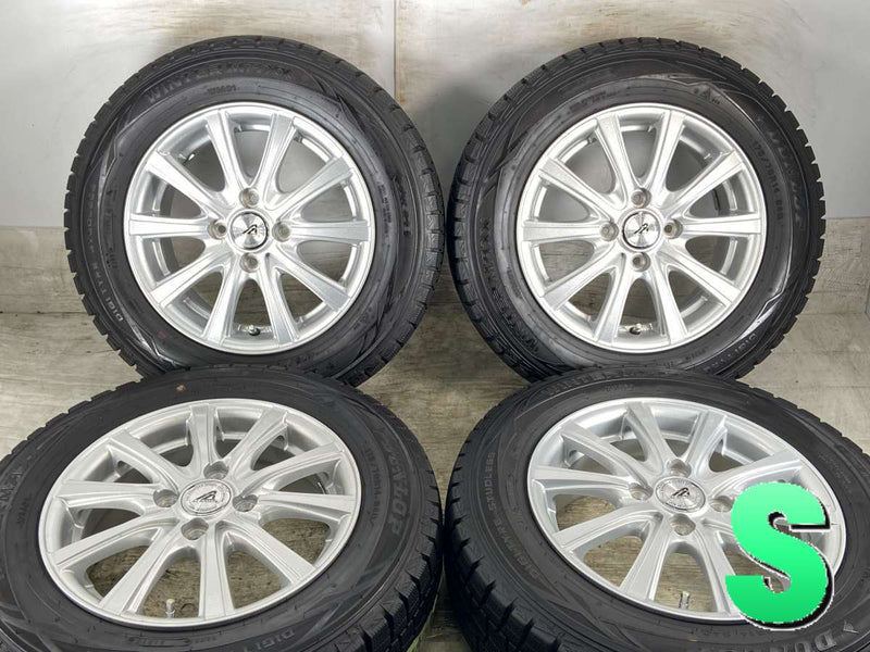 ダンロップ ウィンターマックス WM01 175/70R14 / AZ SPORTS 5.5J+50 100-4穴 4本 – タイヤ・ホイールカンパニー