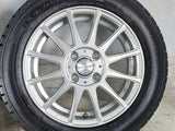 グッドイヤー アイスナビ 7 165/65R14  /　 LLIMIERE 5.5J+42 100-4穴 4本