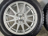グッドイヤー アイスナビ 7 165/65R14  /　 LLIMIERE 5.5J+42 100-4穴 4本