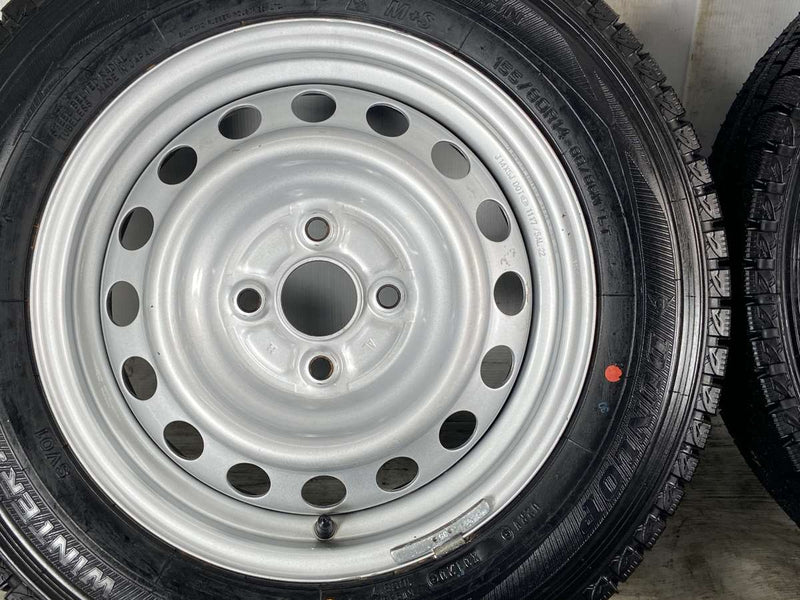 ダンロップ ウィンターマックス SV01 155/80R14 88/86 N LT /トヨタ純正  5.0J+ 100-4穴 4本