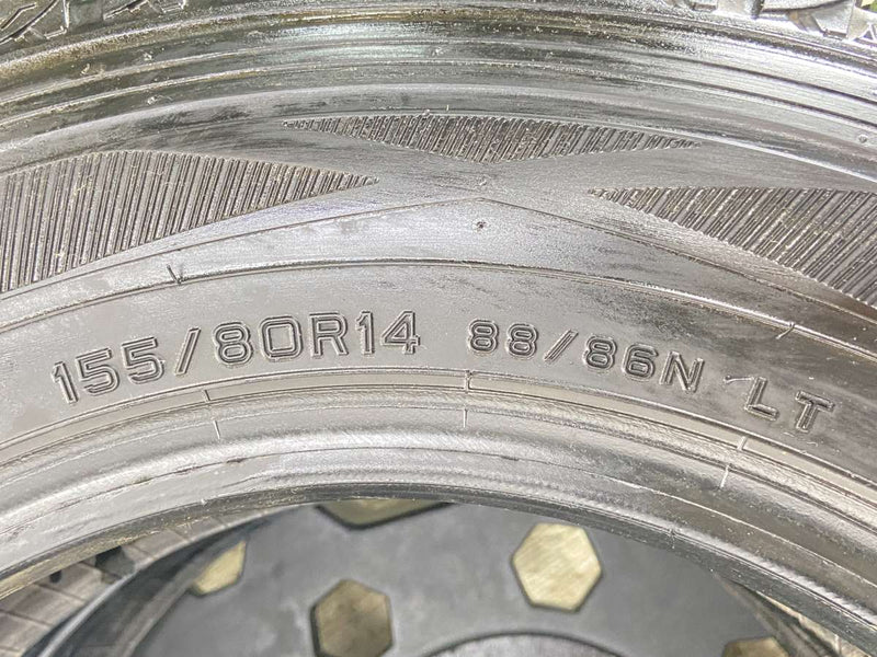 ダンロップ ウィンターマックス SV01 155/80R14 88/86 L LT 2本