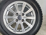 ブリヂストン アイスパートナー2 175/65R14  /　 ミルアス 5.5J+38 100-4穴 4本