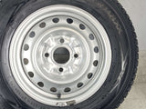 ダンロップ ウィンターマックス SV01 165/80R14 97/95N LT /日産純正  5.0J+ 114.3-4穴 4本