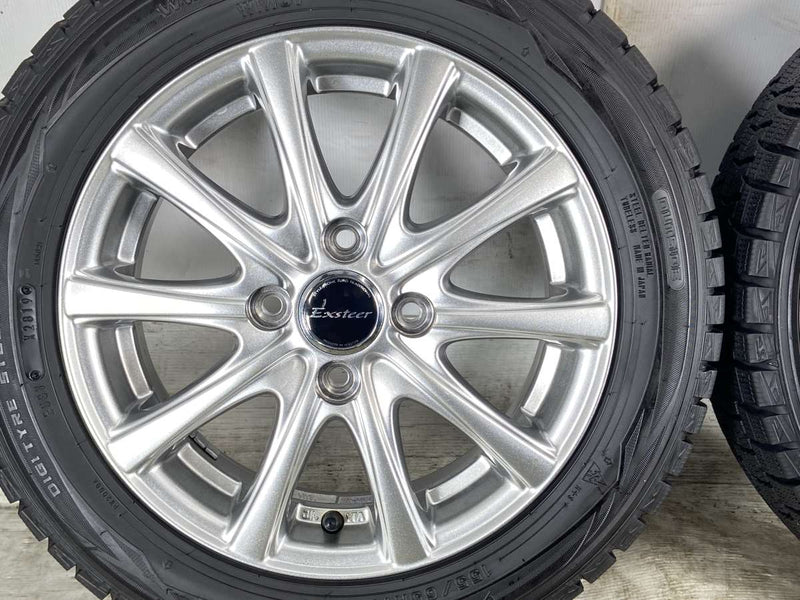 ダンロップ ウインターマックス WM01 155/65R14 / エクスター 4.5J+45