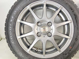 グッドイヤー アイスナビ 6 155/65R14  /　 ロクサーニスポーツ 4.5J+45 100-4穴 4本