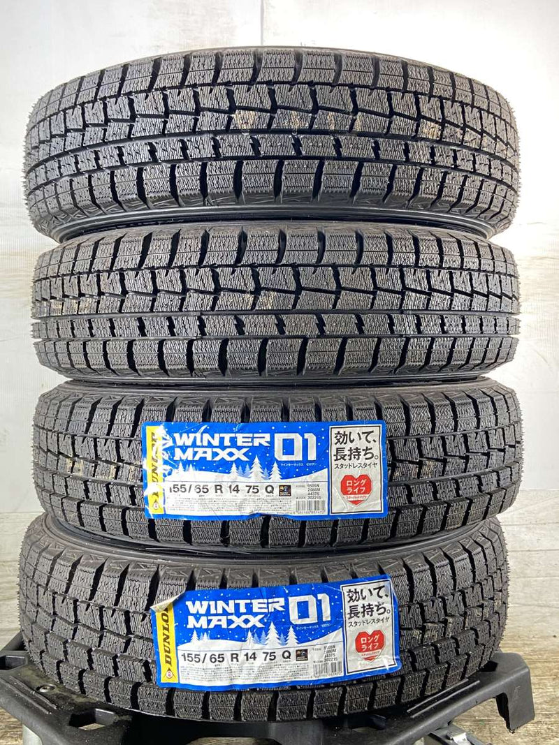 ダンロップ ウィンターマックス WM01 155/65R14 / Nelson 4.5J+45 100