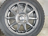 ダンロップ ウィンターマックス WM01 155/65R14  /　 Humaline 4.5J+45 100-4穴 4本