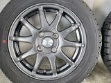 ダンロップ ウィンターマックス WM01 155/65R14  /　 Humaline 4.5J+45 100-4穴 4本