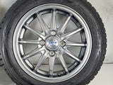 ダンロップ ウィンターマックス WM01 155/65R14  /　 ZACK JP812 4.5J+45 100-4穴 4本