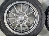 ダンロップ ウィンターマックス WM01 155/65R14  /　 ZACK JP812 4.5J+45 100-4穴 4本