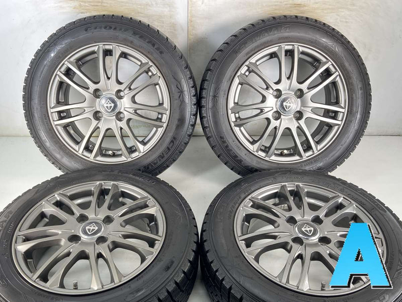 グッドイヤー アイスナビ 6 165/65R14 / VELVA 5.5J+42 100-4穴 4本