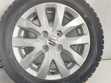 ダンロップ ウィンターマックス WM01 155/65R14  /スズキ純正  4.5J+45 100-4穴 4本