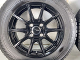 ブリヂストン ブリザック VRX 165/70R14  /　 VEMOTION 5.5J+45 100-4穴 4本