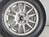 ブリヂストン ブリザック VRX 165/70R14  /　 INVERNO 5.5J+42 100-4穴 4本