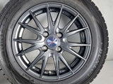 ダンロップ ウィンターマックス WM02 165/70R14  /　 ヴェルバ 5.5J+38 100-4穴 4本