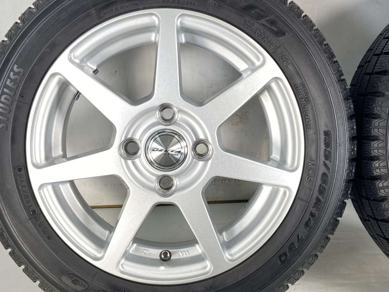 2017年製 TOYO GARIT G5 スタッドレスタイヤ アルミホイール(14×6JJ 4