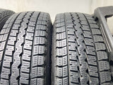 ダンロップ ウィンターマックス SV01 155/80R14 88/86L LT /　 キャロウィン 5.0J+ 100/114.3-4穴 4本