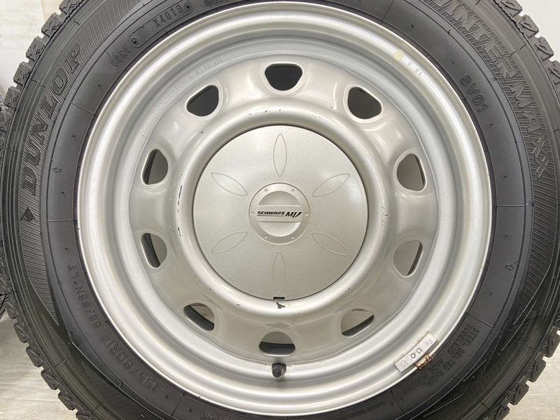 ダンロップ ウィンターマックス SV01 155/80R14 88/86 / SCHWARZ MV