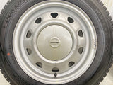 ダンロップ ウィンターマックス SV01 155/80R14 88/86 /　 SCHWARZ MV 5.0J+ 100/114.3-4穴 4本