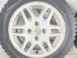 ダンロップ ウィンターマックス WM01 155/65R14  /スズキ純正  4.5J+50 100-4穴 4本