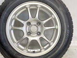 ダンロップ ウィンターマックス WM02 165/70R14  /　 エコフォルム 5.5J+42 100-4穴 4本