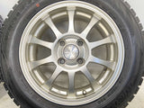 ダンロップ ウィンターマックス WM02 175/65R14  /　 ストレンジャー 5.5J+47 100-4穴 4本