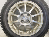 ダンロップ ウィンターマックス WM02 175/65R14  /　 ストレンジャー 5.5J+47 100-4穴 4本