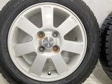 ダンロップ ウィンターマックス WM02 155/65R14  /三菱純正  4.5J+46 100-4穴 4本