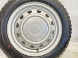 ダンロップ ウィンターマックス WM02 155/65R14  /　 キャロウィン 4.5J+ 100/114.3-4穴 4本