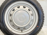 ダンロップ ウィンターマックス WM02 155/65R14  /　 キャロウィン 4.5J+ 100/114.3-4穴 4本