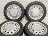 ダンロップ ウィンターマックス WM02 155/65R14  /　 キャロウィン 4.5J+ 100/114.3-4穴 4本
