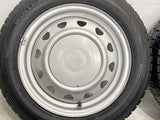 ダンロップ ウィンターマックス WM02 155/65R14  /　 キャロウィン 4.5J+ 100/114.3-4穴 4本