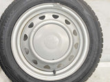 ダンロップ ウィンターマックス WM02 155/65R14  /　 キャロウィン 4.5J+ 100/114.3-4穴 4本