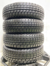 ダンロップ ウィンターマックス WM02 155/65R14  /　 キャロウィン 4.5J+ 100/114.3-4穴 4本