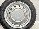 ダンロップ ウィンターマックス WM02 155/65R14  /　 キャロウィン 4.5J+ 100/114.3-4穴 4本
