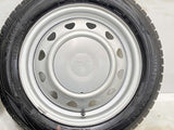 ダンロップ ウィンターマックス WM02 155/65R14  /　 キャロウィン 4.5J+ 100/114.3-4穴 4本