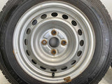 トーヨータイヤ デルベックス 934 155/80R14 88/86 /トヨタ純正  5.0J+ 100-4穴 4本