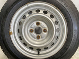 トーヨータイヤ デルベックス 934 155/80R14 88/86 /トヨタ純正  5.0J+ 100-4穴 4本