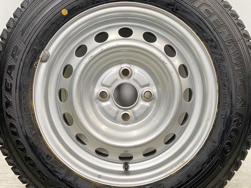 グッドイヤー アイスナビ カーゴ 155/80R14 88/86N LT /トヨタ純正 5.0 