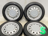ダンロップ ウィンターマックス WM02 155/65R14  /　 キャロウィン 4.5J+ 100/114.3-4穴 4本