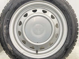ダンロップ ウィンターマックス WM02 155/65R14  /　 キャロウィン 4.5J+ 100/114.3-4穴 4本